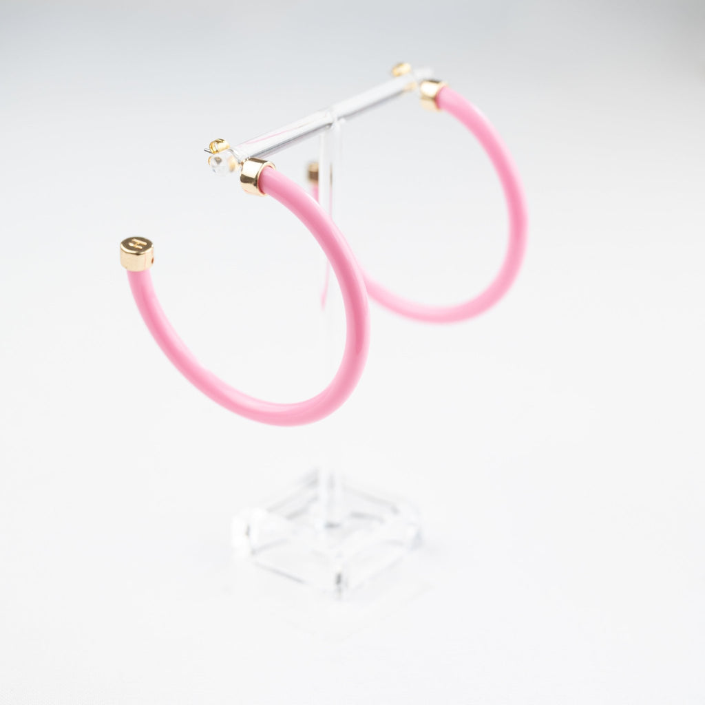 Bubble Gum Hoop Earrings - Che Cose Belle