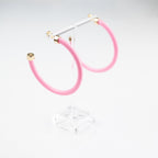 Bubble Gum Hoop Earrings - Che Cose Belle