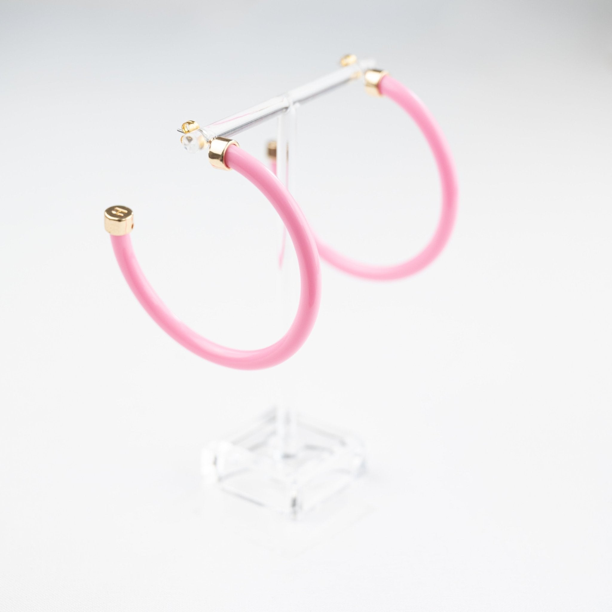 Bubble Gum Hoop Earrings - Che Cose Belle