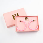 Bubble Gum Hoop Earrings - Che Cose Belle