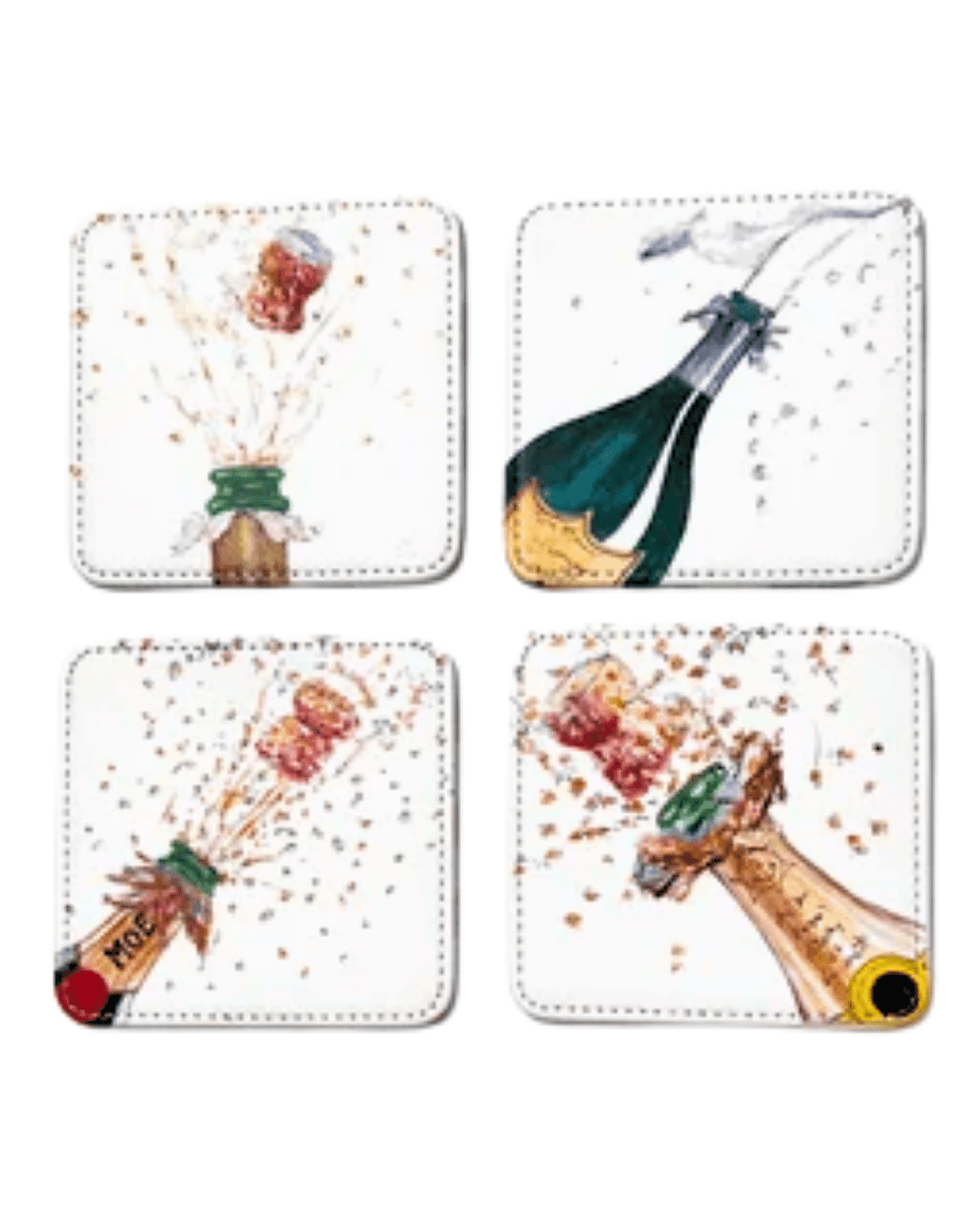 Bubbly Time Coasters Set of 4 - Che Cose Belle