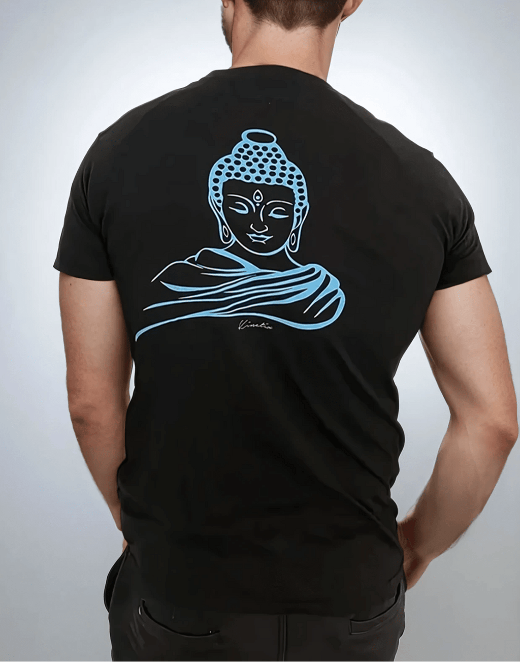 Buddha Serenity on our 4 Corners New Standard (Midnight Black) - Che Cose Belle