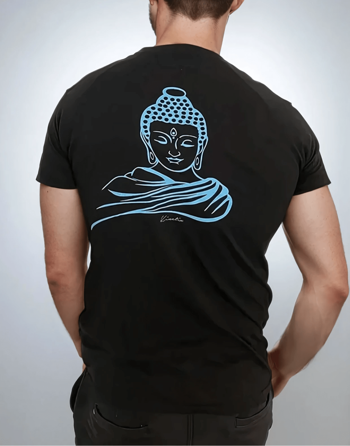 Buddha Serenity on our 4 Corners New Standard (Midnight Black) - Che Cose Belle