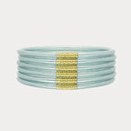 Budhagirl Mint Lumine All Weather Bangles® (Set of 6) - Che Cose Belle