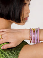 Budhagirl Three Kings All Weather Bangles® (AWB®) - Lilac - Che Cose Belle