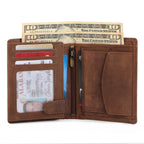 Buffalo Leather Men's Wallet - Vertical - Che Cose Belle