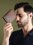 Buffalo Leather Men's Wallet - Vertical - Che Cose Belle