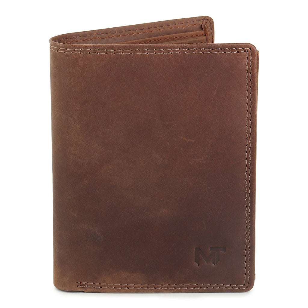 Buffalo Leather Men's Wallet - Vertical - Che Cose Belle