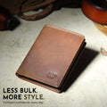 Buffalo Leather Men's Wallet - Vertical - Che Cose Belle