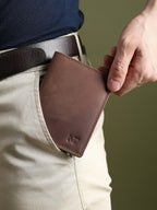 Buffalo Leather Men's Wallet - Vertical - Che Cose Belle