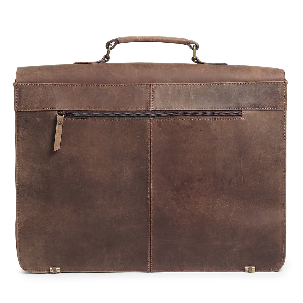 Buffalo Leather Messenger Bag - Che Cose Belle