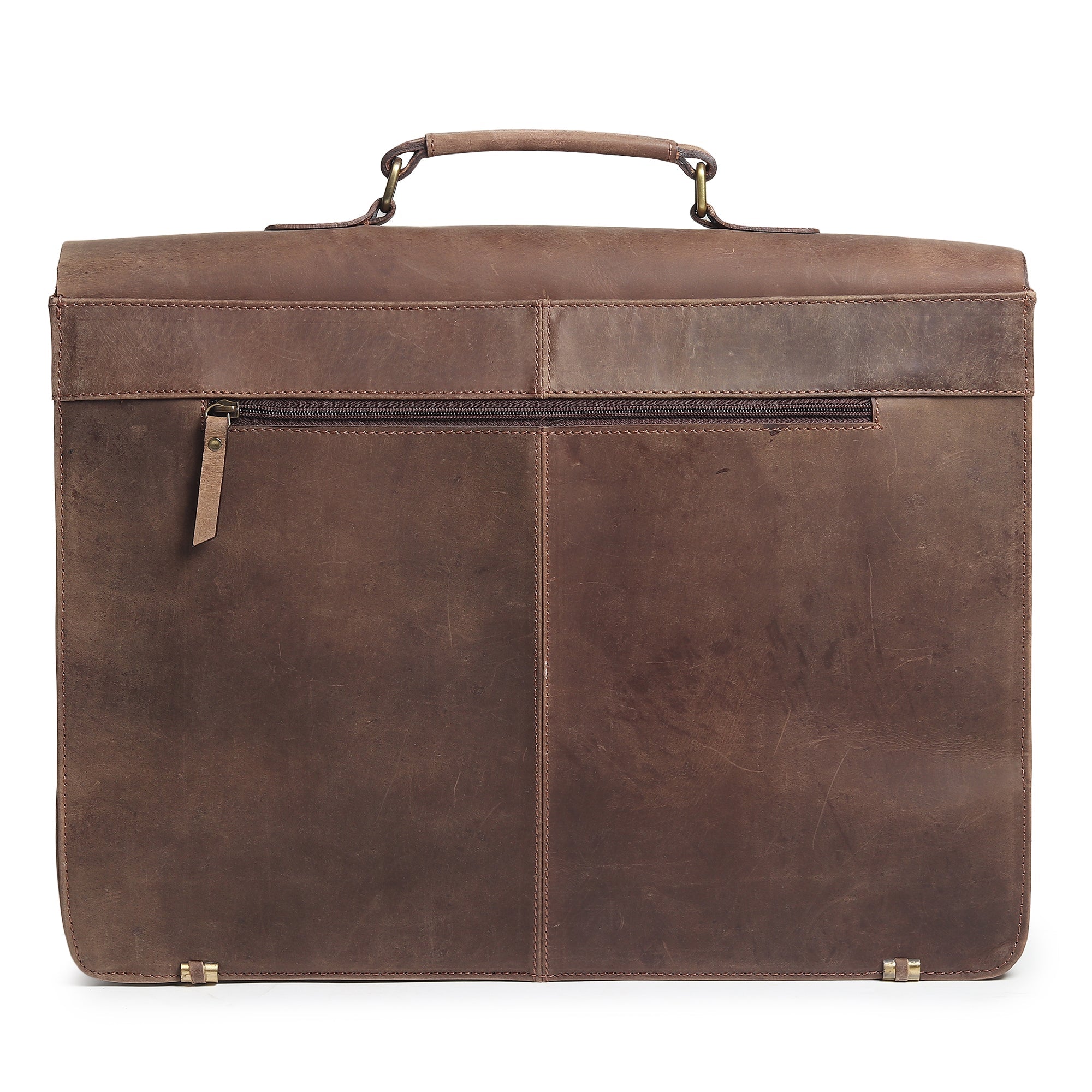 Buffalo Leather Messenger Bag - Che Cose Belle