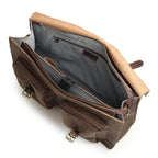 Buffalo Leather Messenger Bag - Che Cose Belle