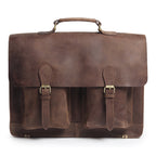 Buffalo Leather Messenger Bag - Che Cose Belle