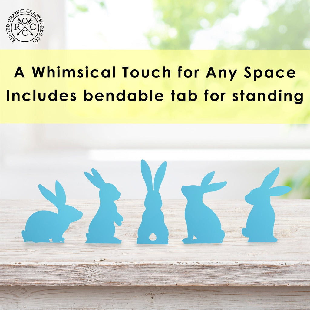 Bunny Poses Mini Silhouette Set - Adorable Stand - Up Bunny Set – Perfect for Easter & Spring! - Che Cose Belle