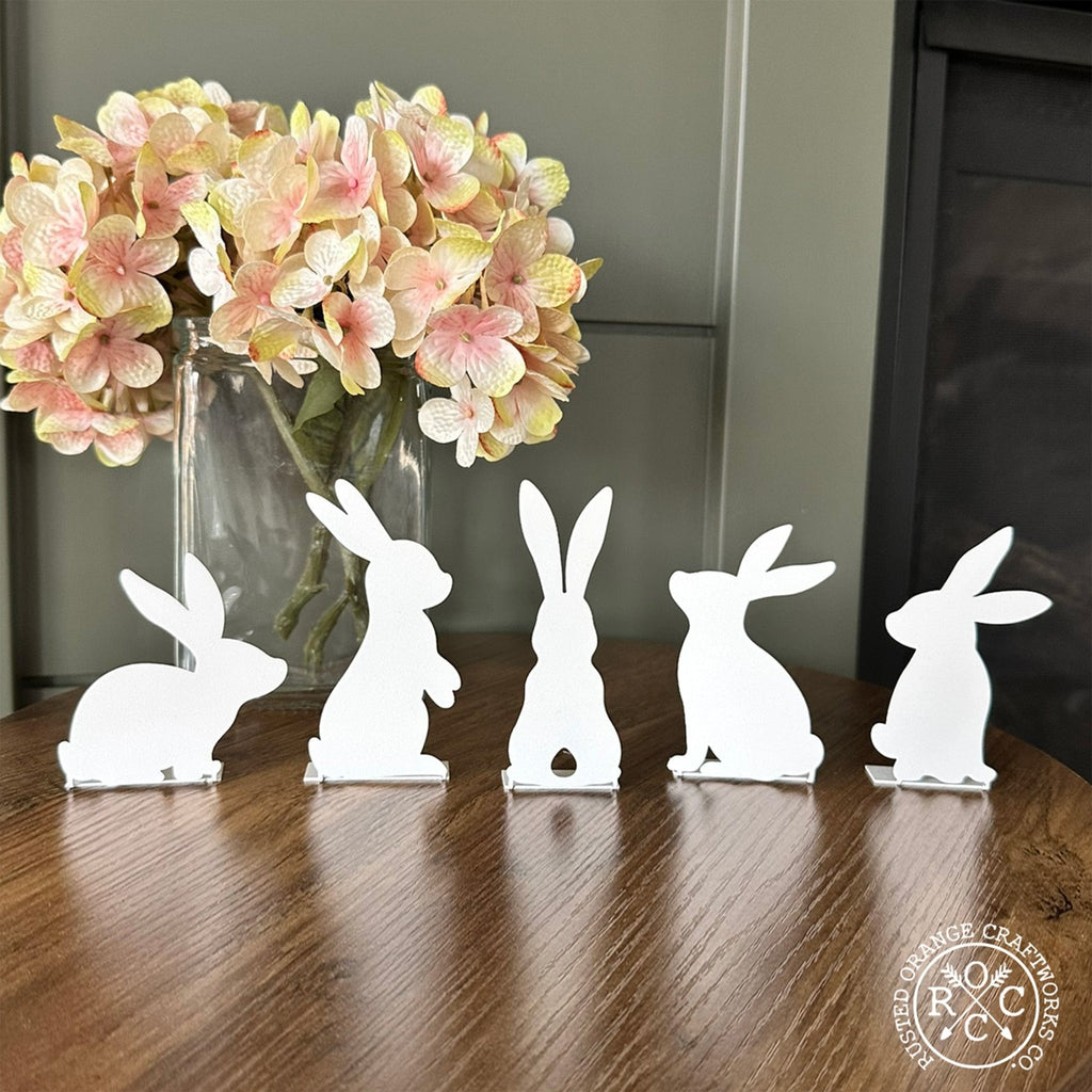 Bunny Poses Mini Silhouette Set - Adorable Stand - Up Bunny Set – Perfect for Easter & Spring! - Che Cose Belle