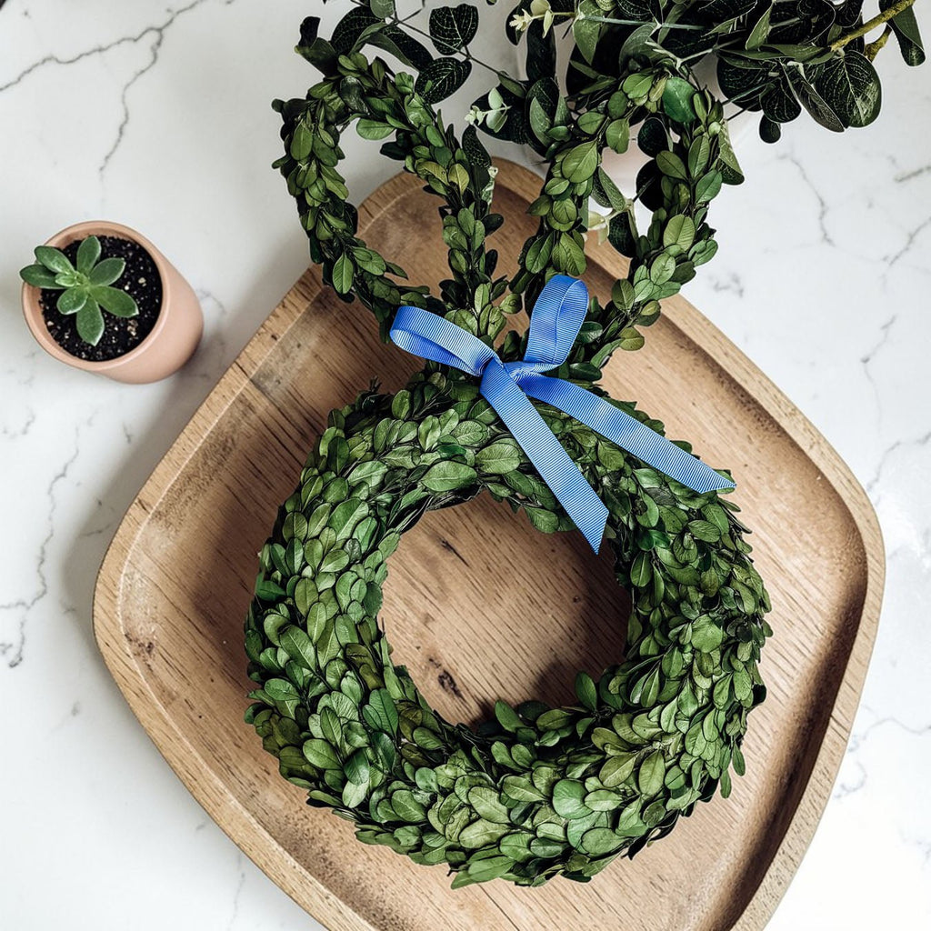 Bunny Wreath Boxwood - Che Cose Belle