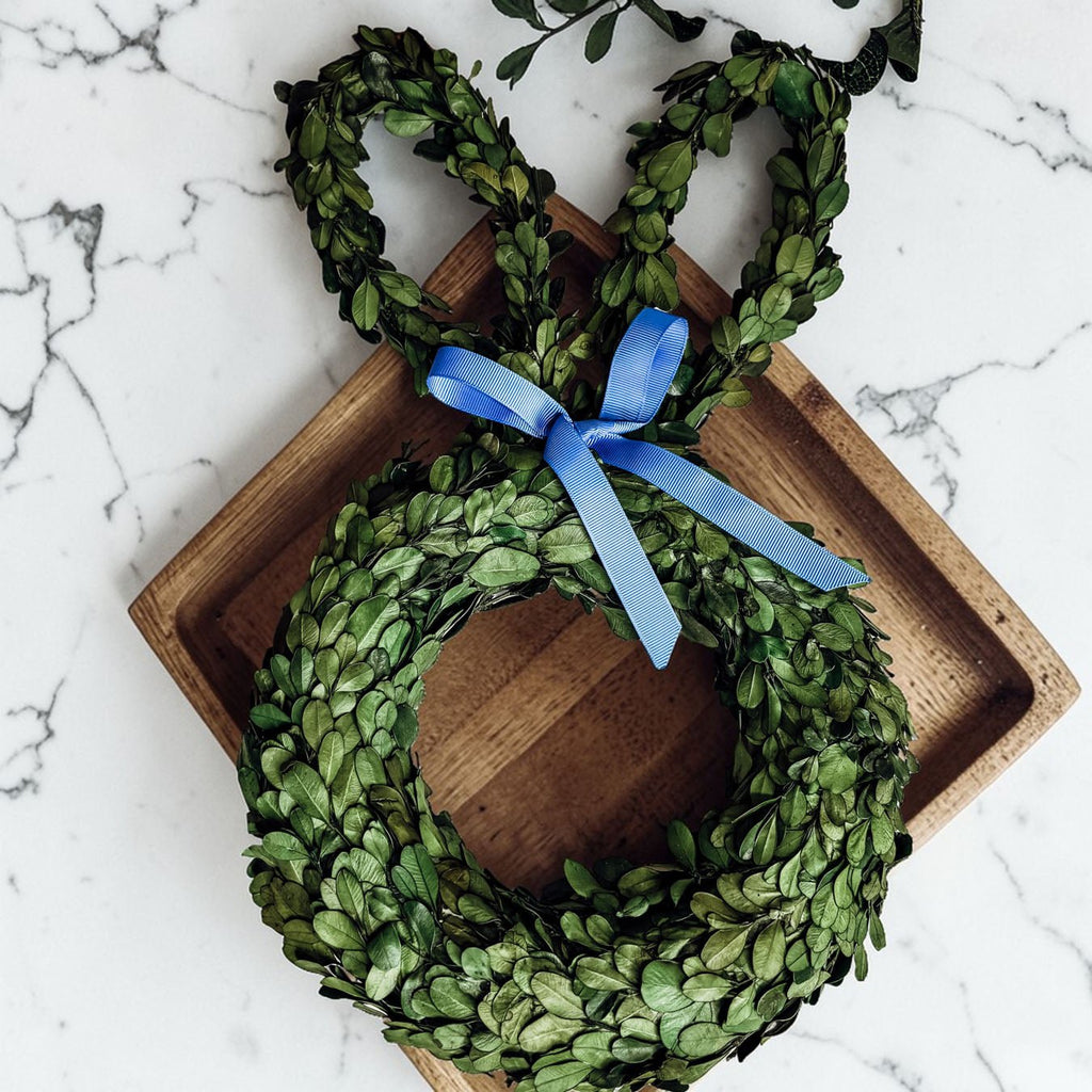Bunny Wreath Boxwood - Che Cose Belle