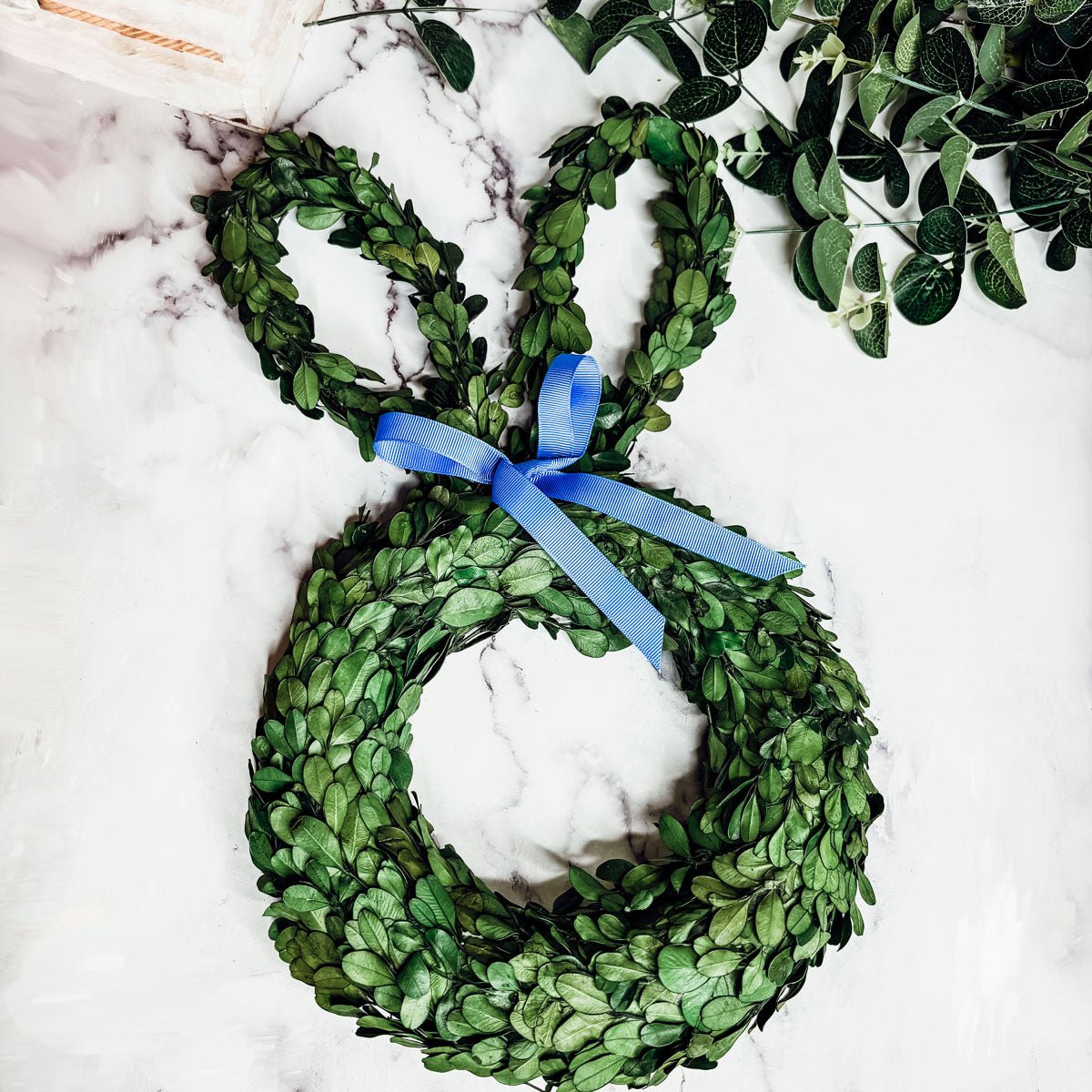 Bunny Wreath Boxwood - Che Cose Belle