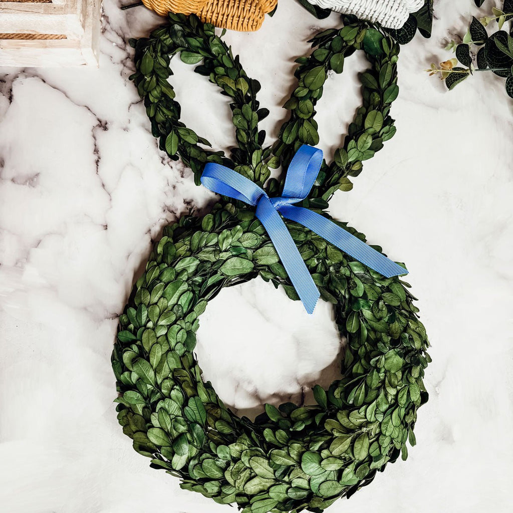 Bunny Wreath Boxwood - Che Cose Belle