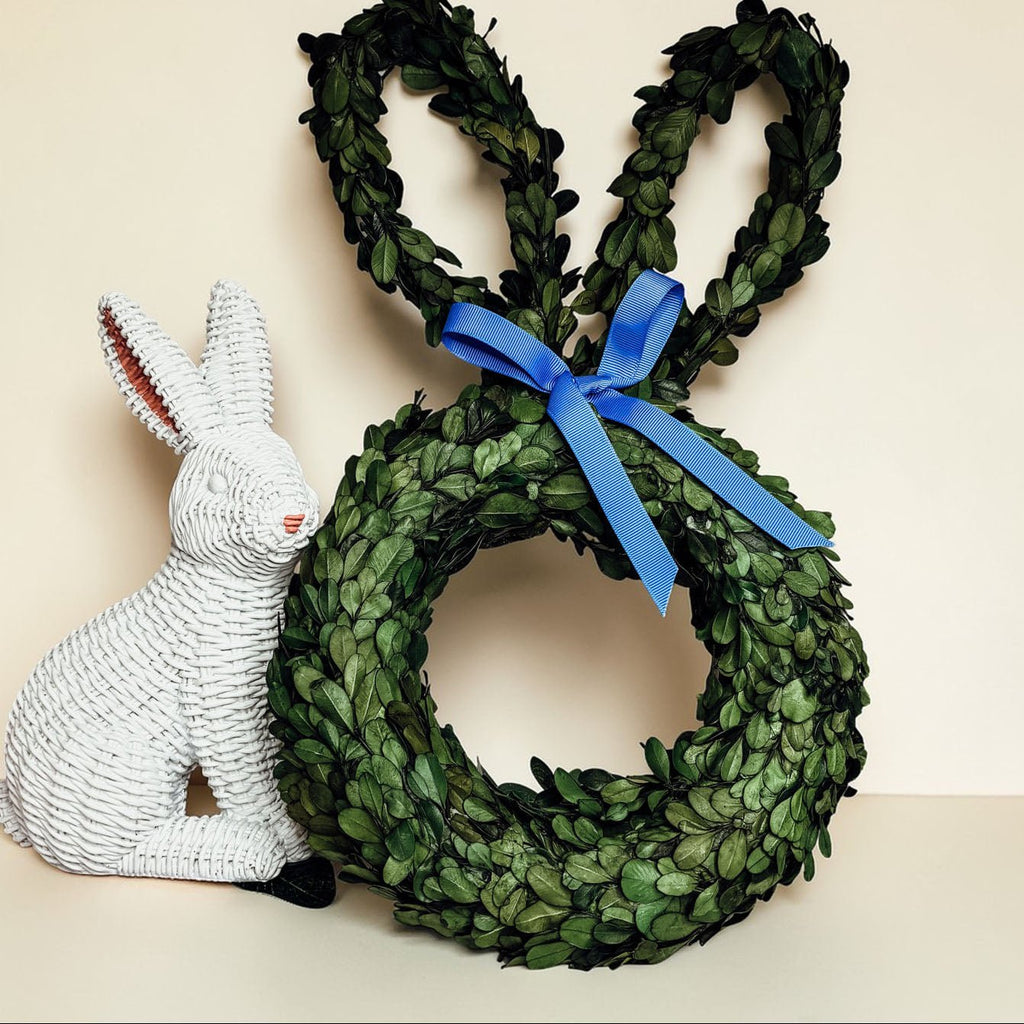 Bunny Wreath Boxwood - Che Cose Belle