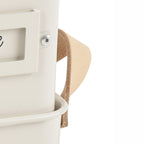 Burgon & Ball® 3 Herb Pots with Leather Handled Tray, Stone - Che Cose Belle