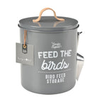 Burgon & Ball® Feed the Birds Tin, Charcoal - Che Cose Belle