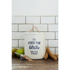 Burgon & Ball® Feed the Birds Tin, Stone - Che Cose Belle