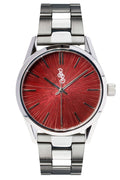 Burgundy Sunburst Watch - Che Cose Belle