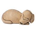 Burlap Dog Door Stop Arcadia Home - Che Cose Belle