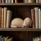 Burlap Dog Door Stop Arcadia Home - Che Cose Belle