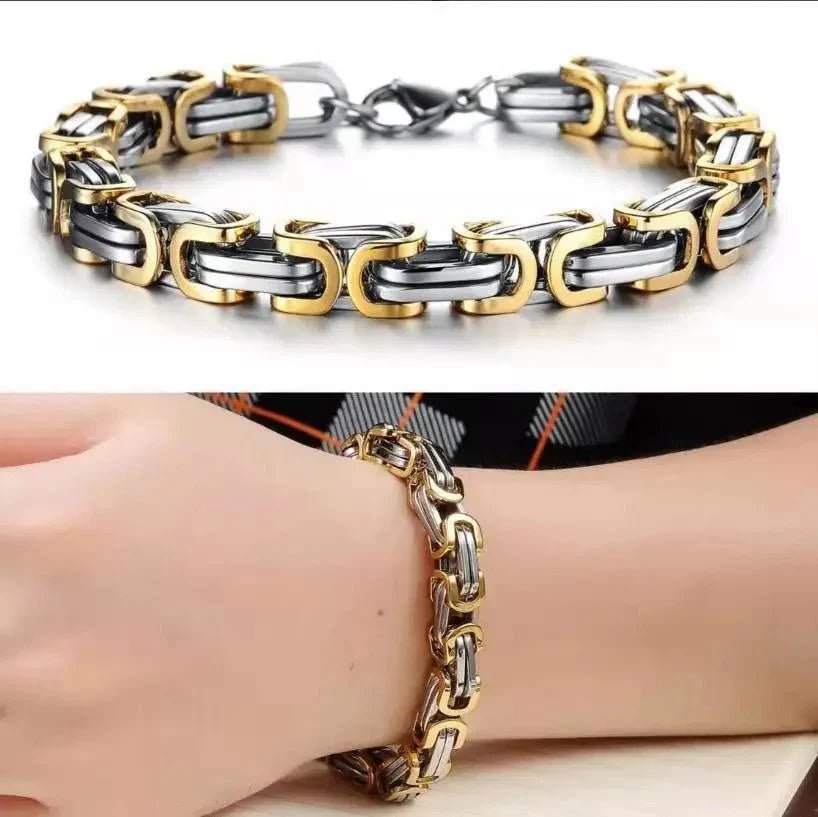 Byzantine Chain Unisex Bracelet - Che Cose Belle
