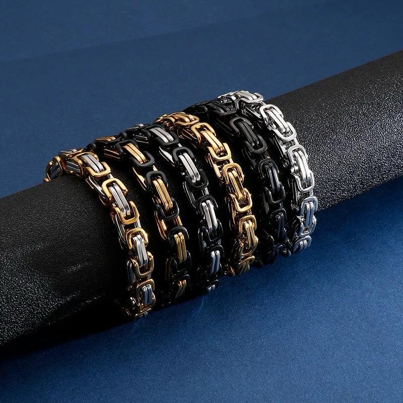 Byzantine Chain Unisex Bracelet - Che Cose Belle