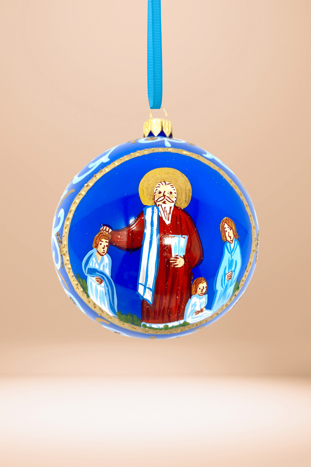 Byzantine Holiday Glass Bauble - Constantine - Che Cose Belle