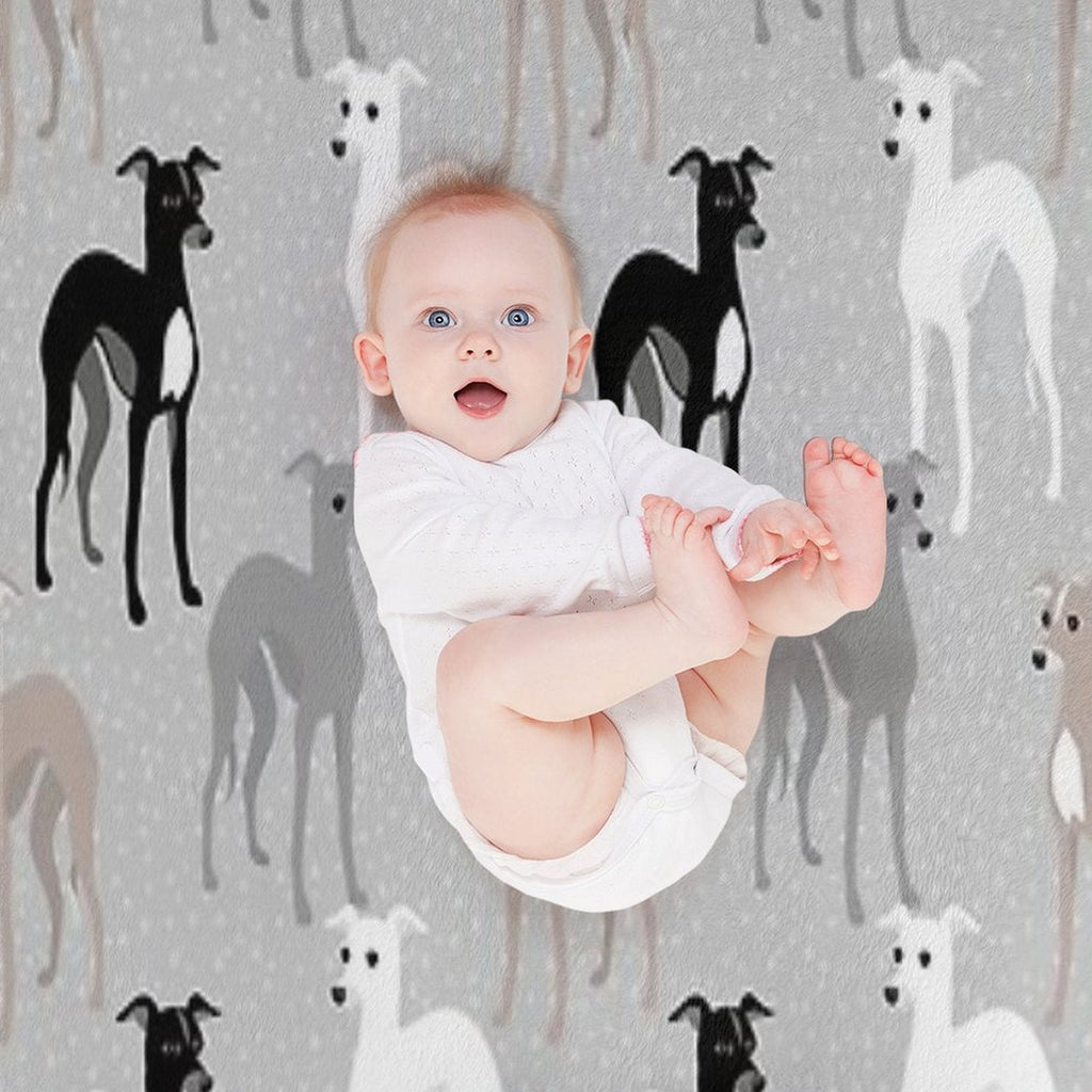Italian Greyhounds Throw Blanket - Che Cose Belle
