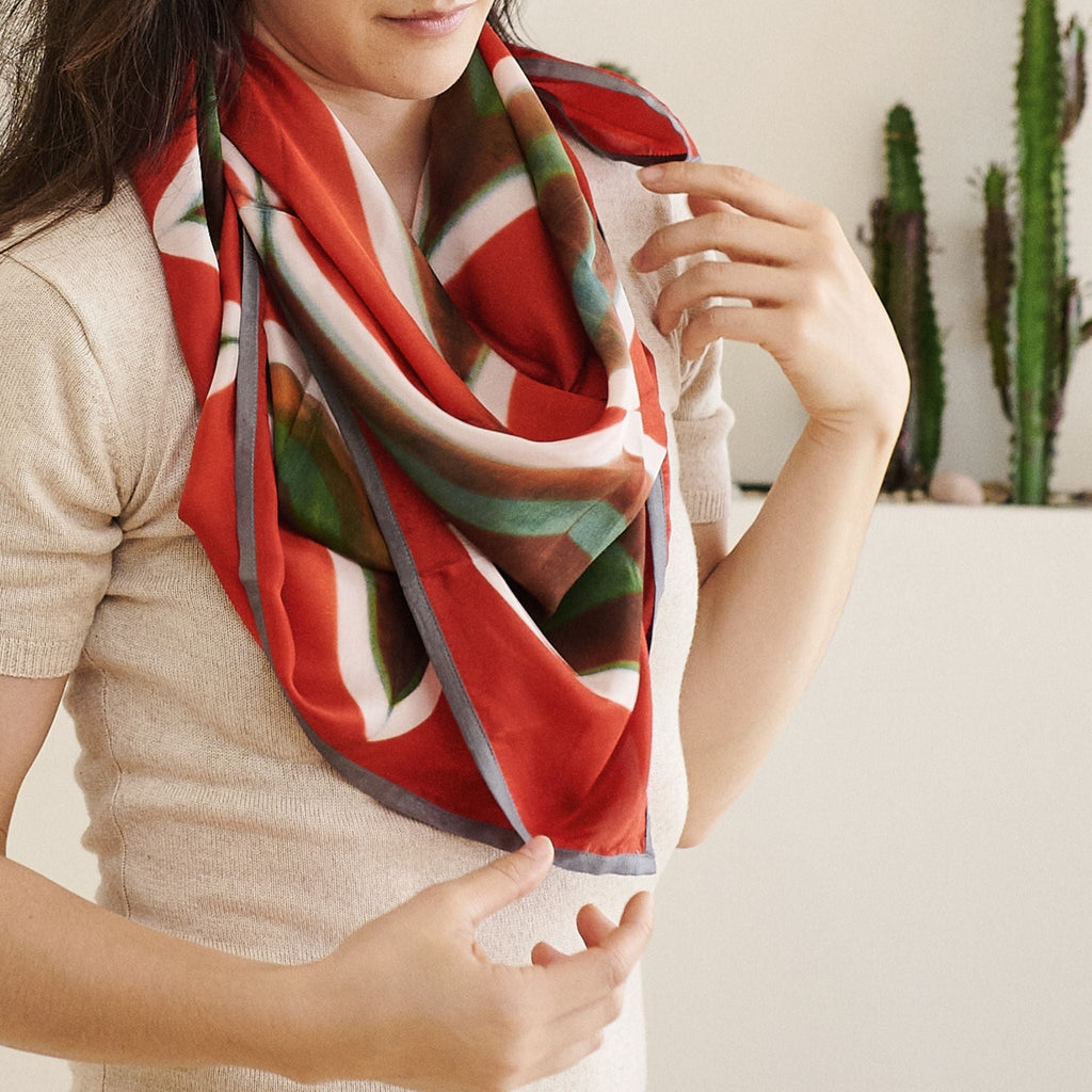 Fawn Square Scarf
