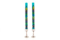 Hippie Painted Candles