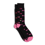 Socks that Save LGBTQ Lives (Black Hearts)