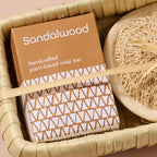 Taaja Sandalwood and Aloe Soap/Body Scrubber Set