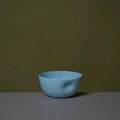 Unique Series Thumb Print Porcelain Bowl - Denim