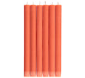 S/25 Rust Dinner Candles