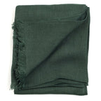Coco Brown Hand Woven Linen Silk Blend Scarf