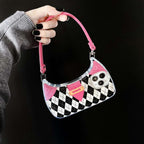 RAMODO Chic Diamond Lattice Handbag iPhone Case