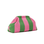 Cabana Clutch in Pink & Green - Che Cose Belle