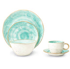 Cabana Turquoise Dinnerware - 20 Piece Set - Che Cose Belle