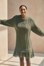 Cable Knit Sweater | Oversized Round Neck Pullover - Che Cose Belle