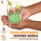 Cactus Flower Container Candle - Che Cose Belle