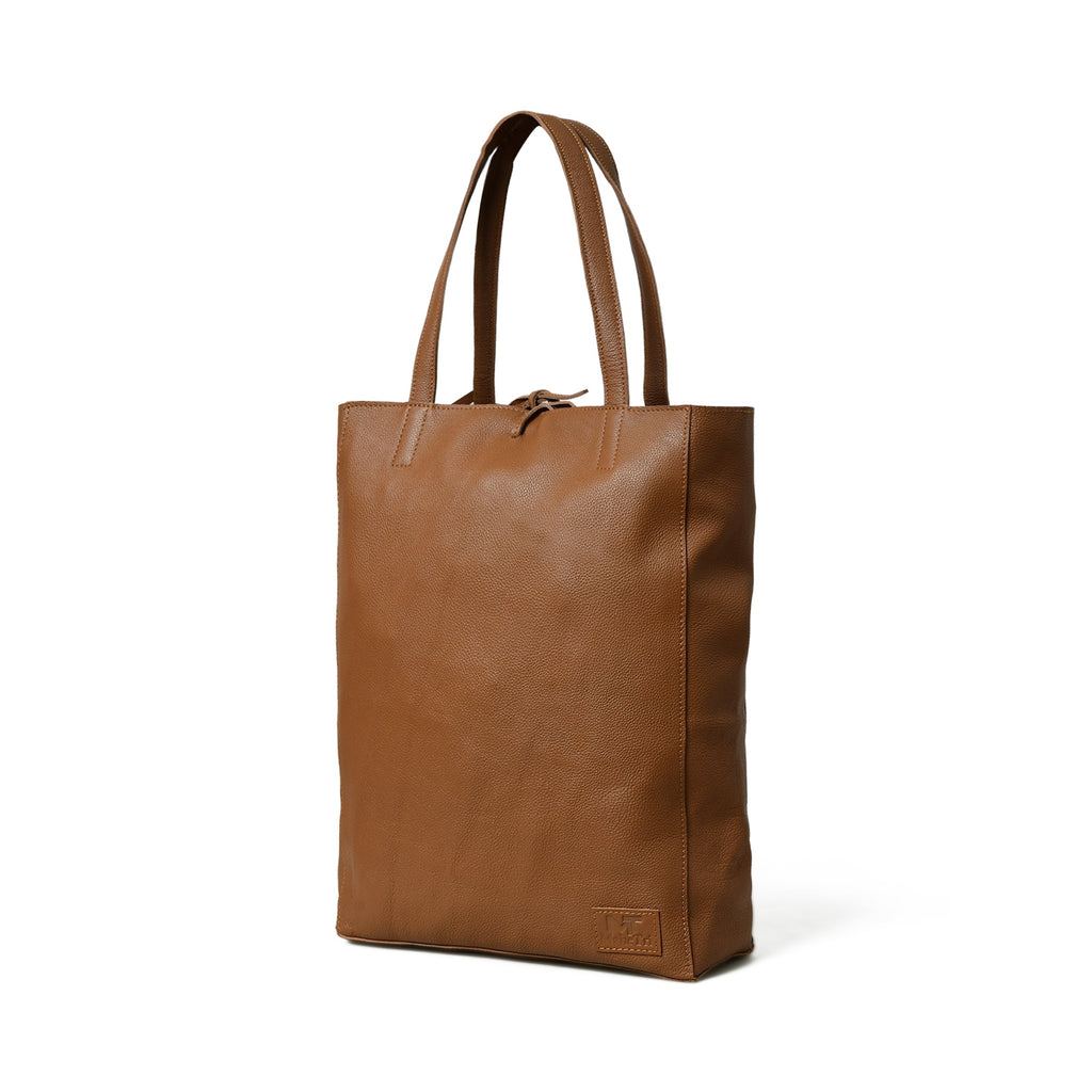 Café Chic Women's Leather Tote Bag - Che Cose Belle