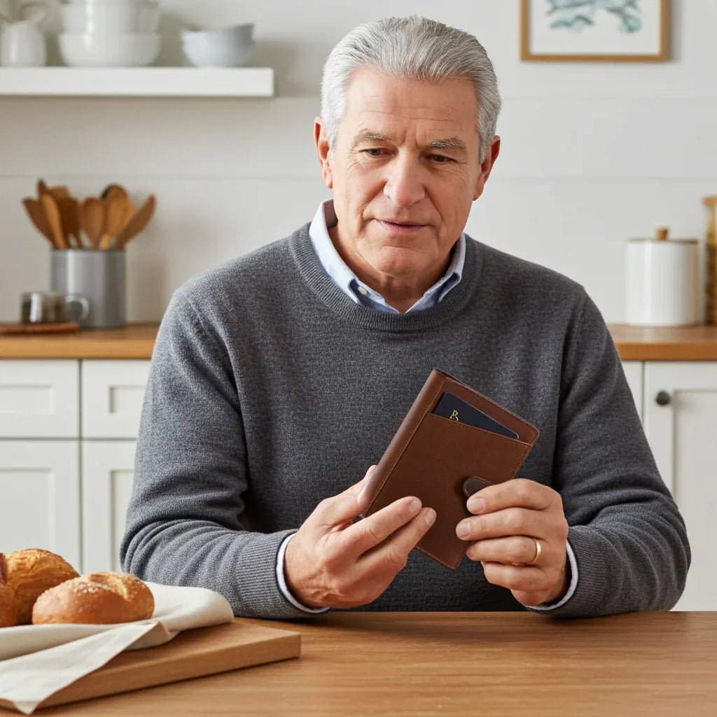 Cambridge Full-Grain Leather Passport Wallet - Che Cose Belle
