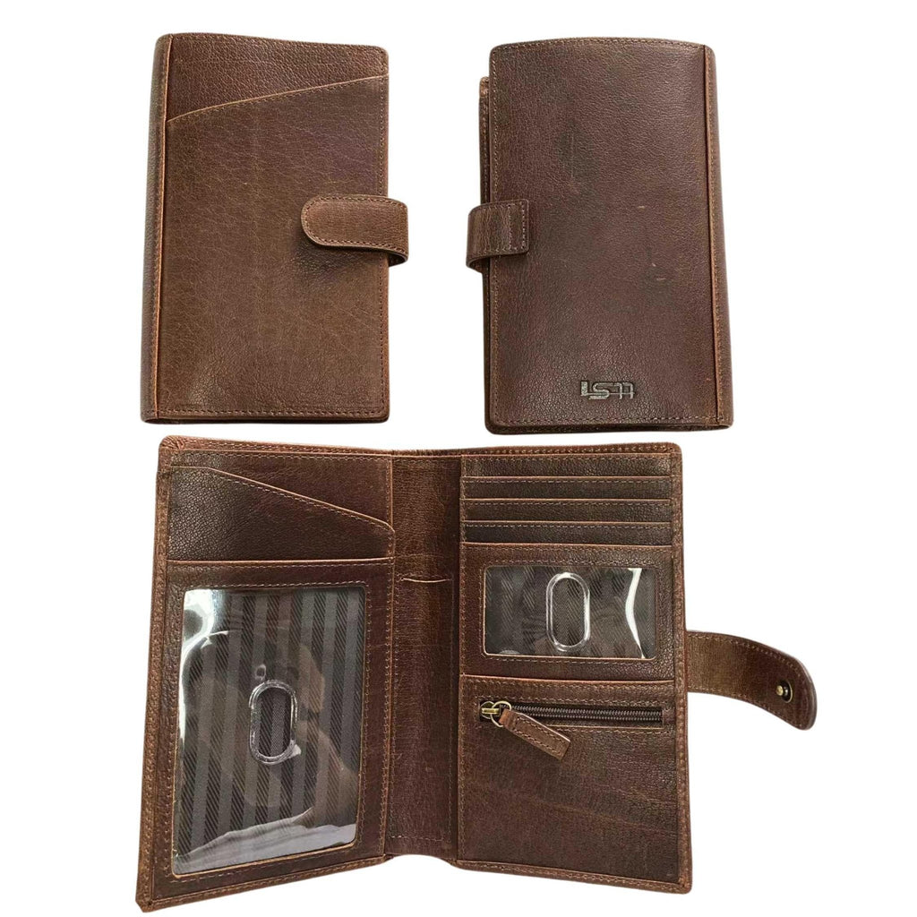 Cambridge Full - Grain Leather Passport Wallet - Che Cose Belle